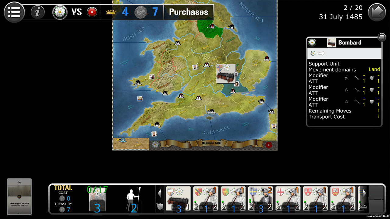 Wars Across The World: Bosworth 1485 screenshot 5