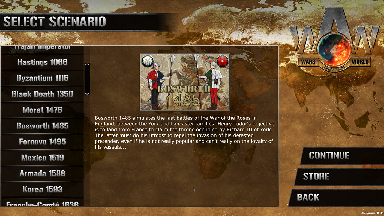 Wars Across The World: Bosworth 1485 screenshot 1