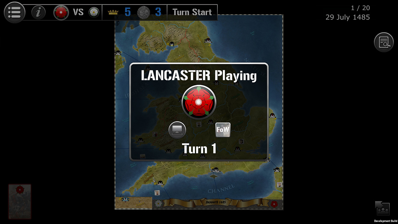 Wars Across The World: Bosworth 1485 screenshot 4