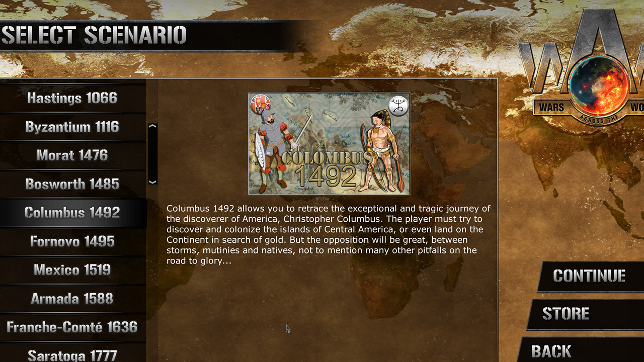 Wars Across The World: Columbus 1492 screenshot 1