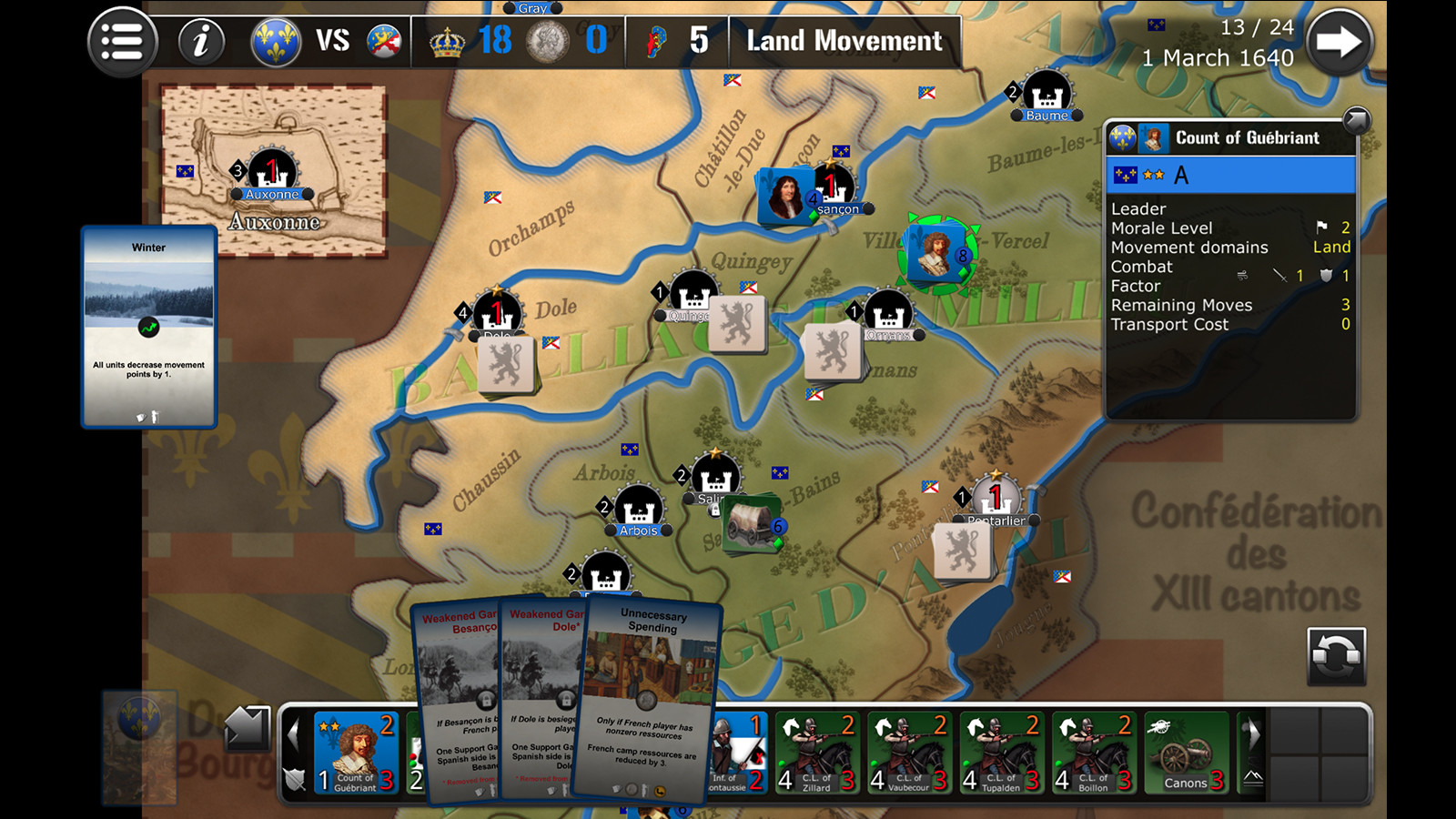 Wars Across The World: Franche-Comté 1636 screenshot 1