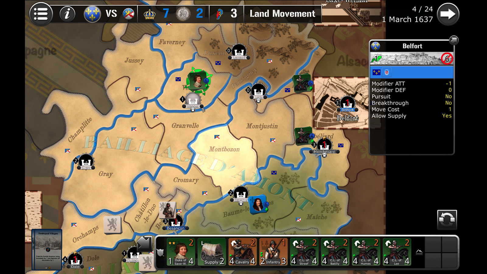Wars Across The World: Franche-Comté 1636 screenshot 19