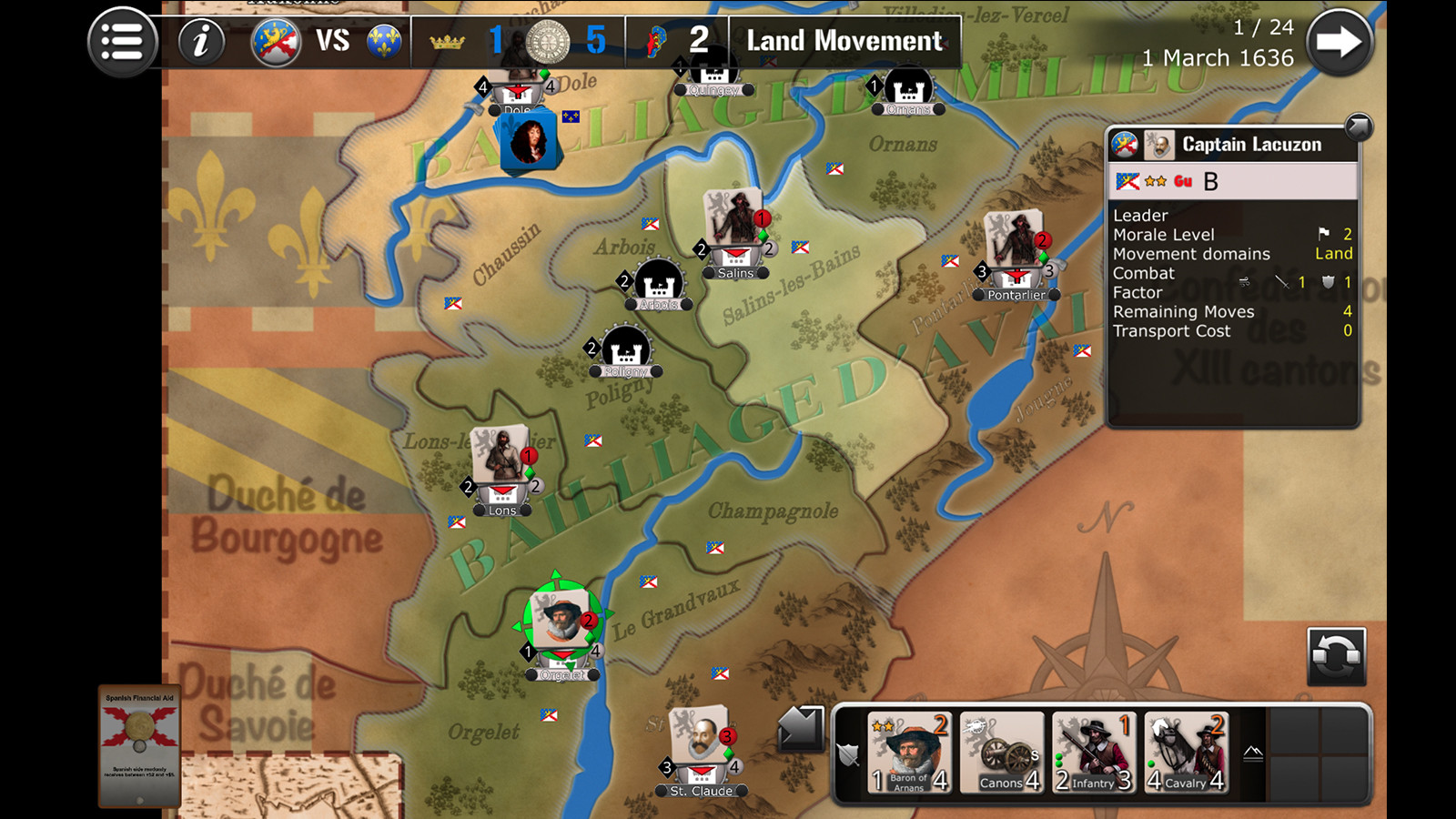 Wars Across The World: Franche-Comté 1636 screenshot 10