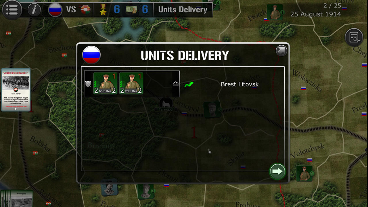 Wars Across The World: Galicia 1914 screenshot 6
