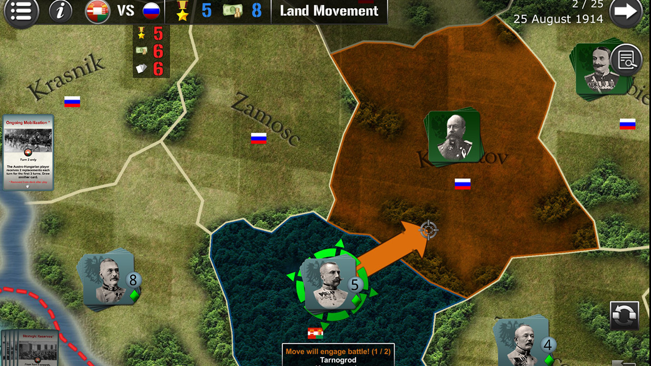 Wars Across The World: Galicia 1914 screenshot 11