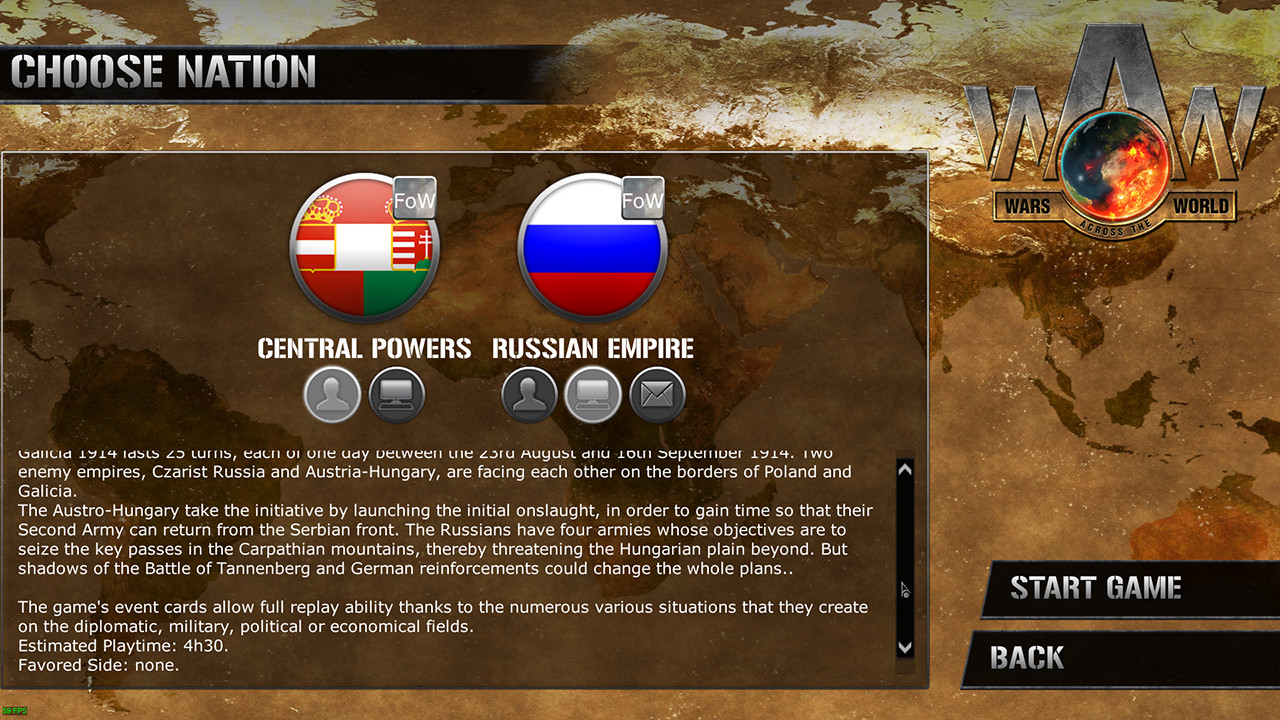 Wars Across The World: Galicia 1914 screenshot 2