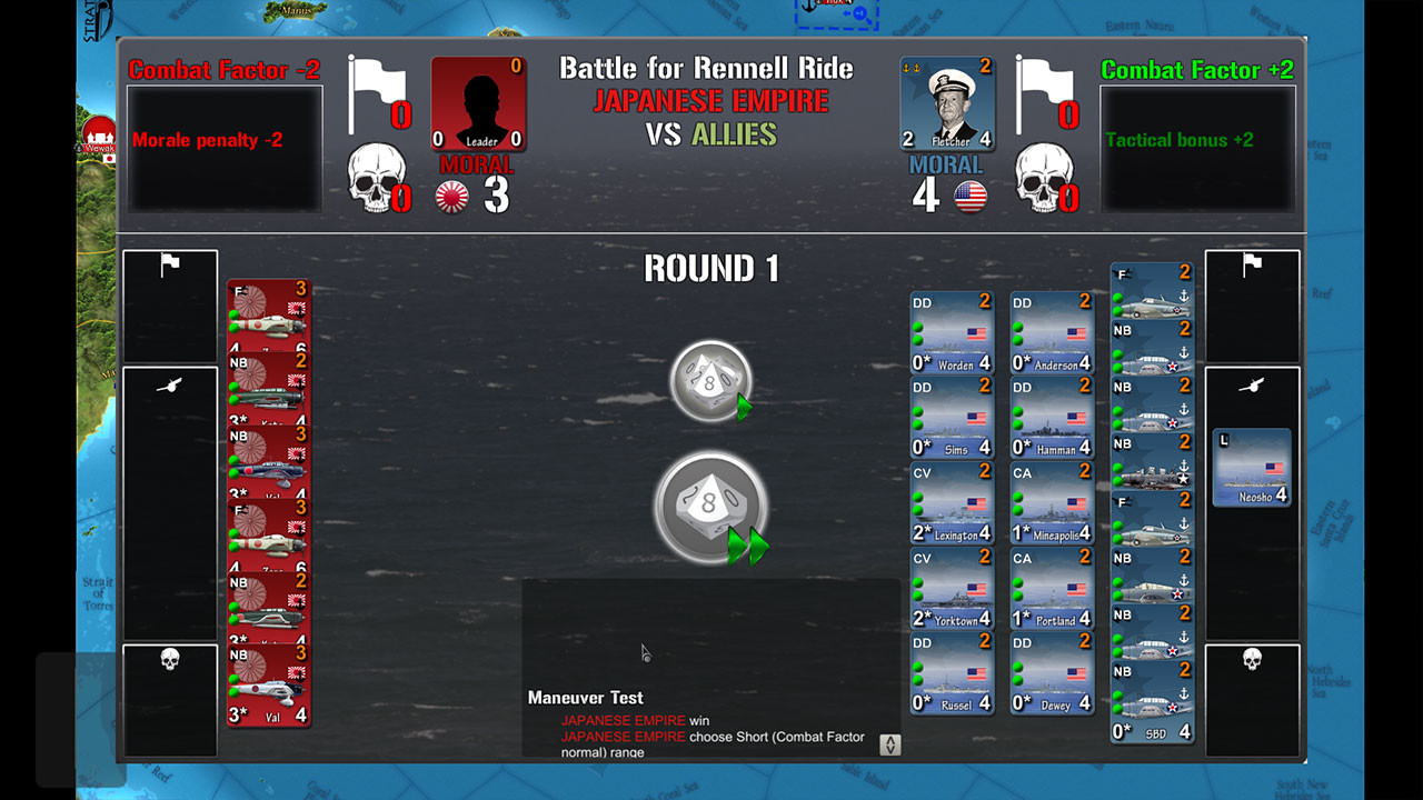 Wars Across The World: Coral Sea 1942 screenshot 10