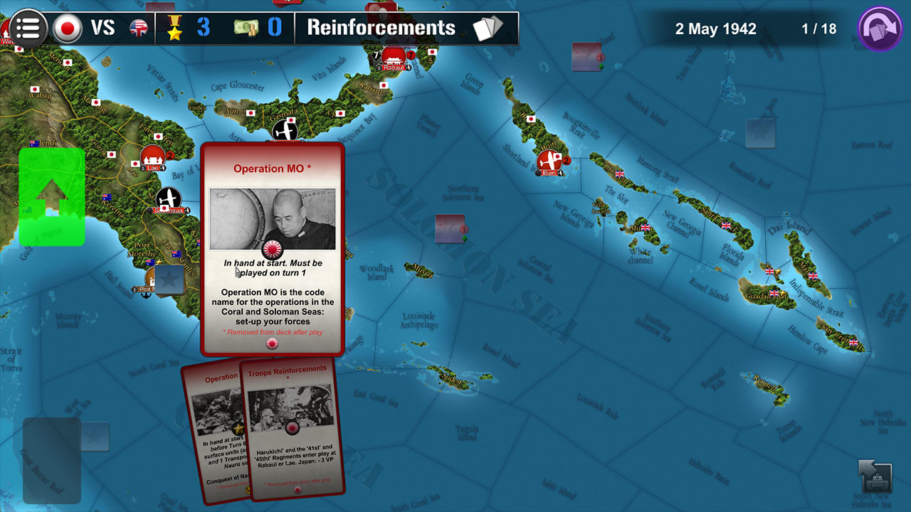 Wars Across The World: Coral Sea 1942 screenshot 4