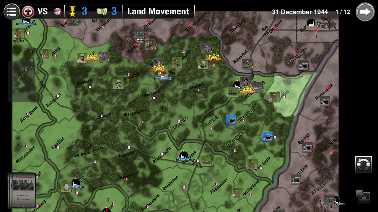 Wars Across The World: Nordwind 1945 screenshot 9