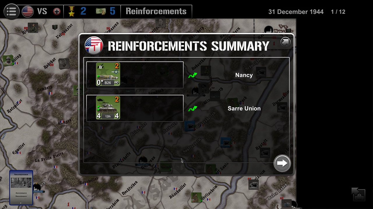 Wars Across The World: Nordwind 1945 screenshot 5