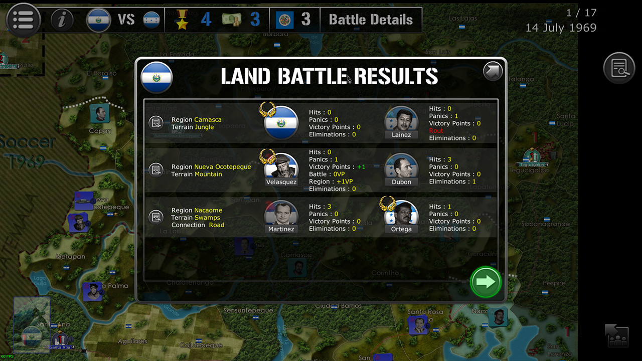 Wars Across The World: Soccer 1969 screenshot 5