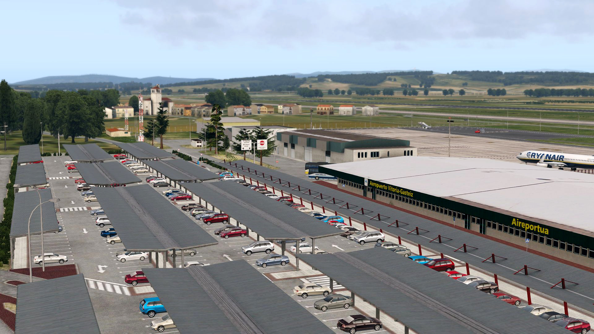 X-Plane 11 - Add-on: Aerosoft - Airport Vitoria-Foronda XP screenshot 4