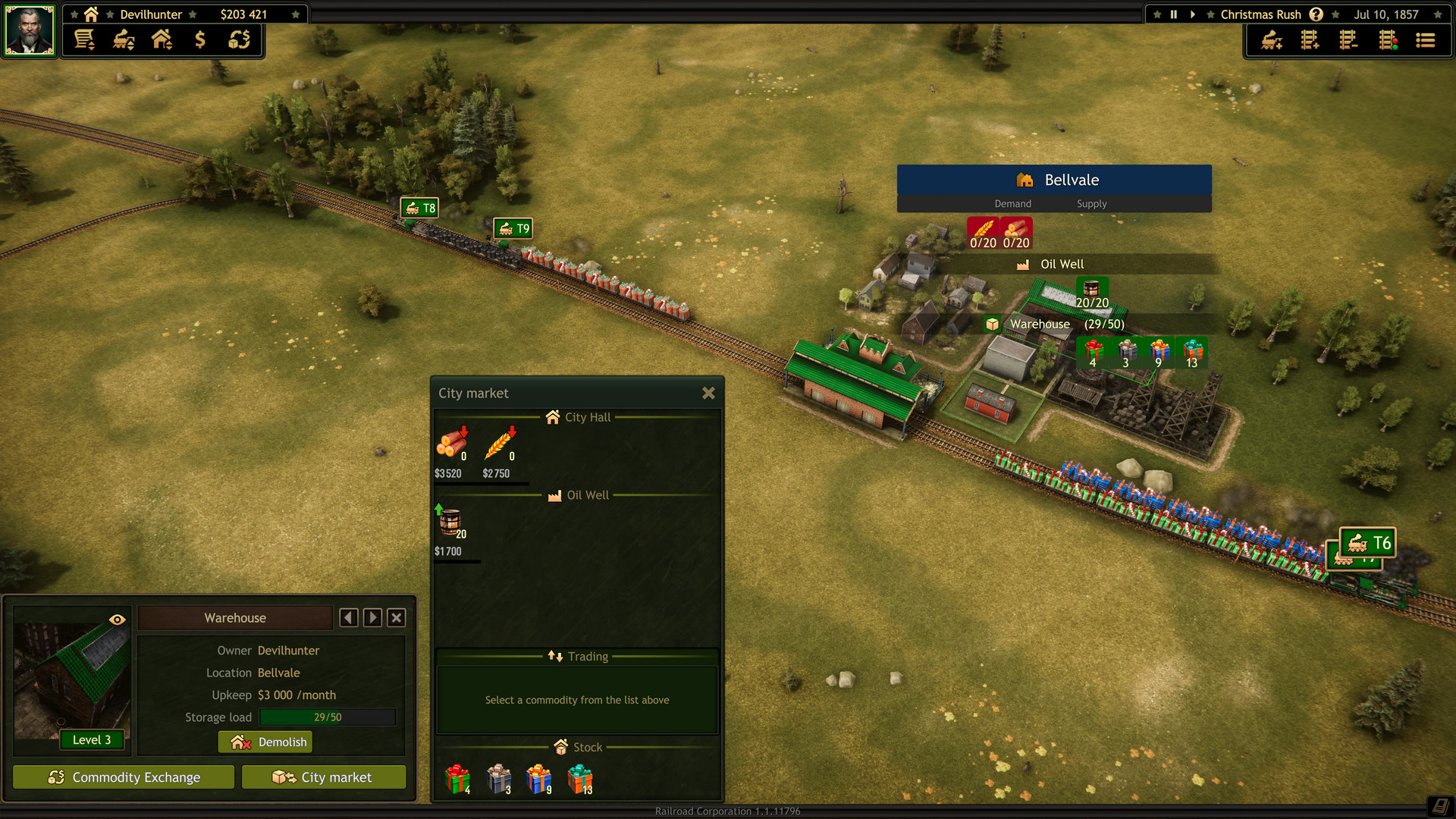 Railroad Corporation - Christmas Rush DLC screenshot 5