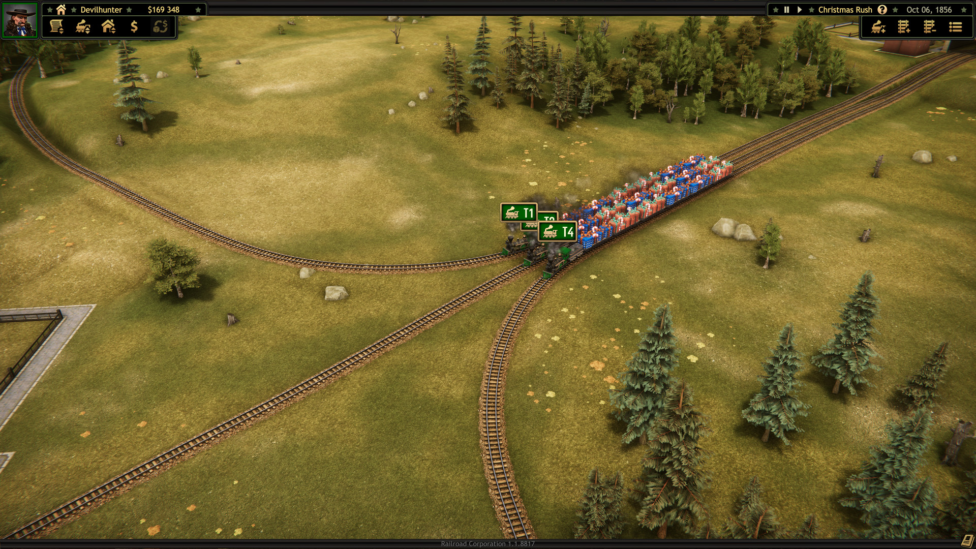 Railroad Corporation - Christmas Rush DLC screenshot 3