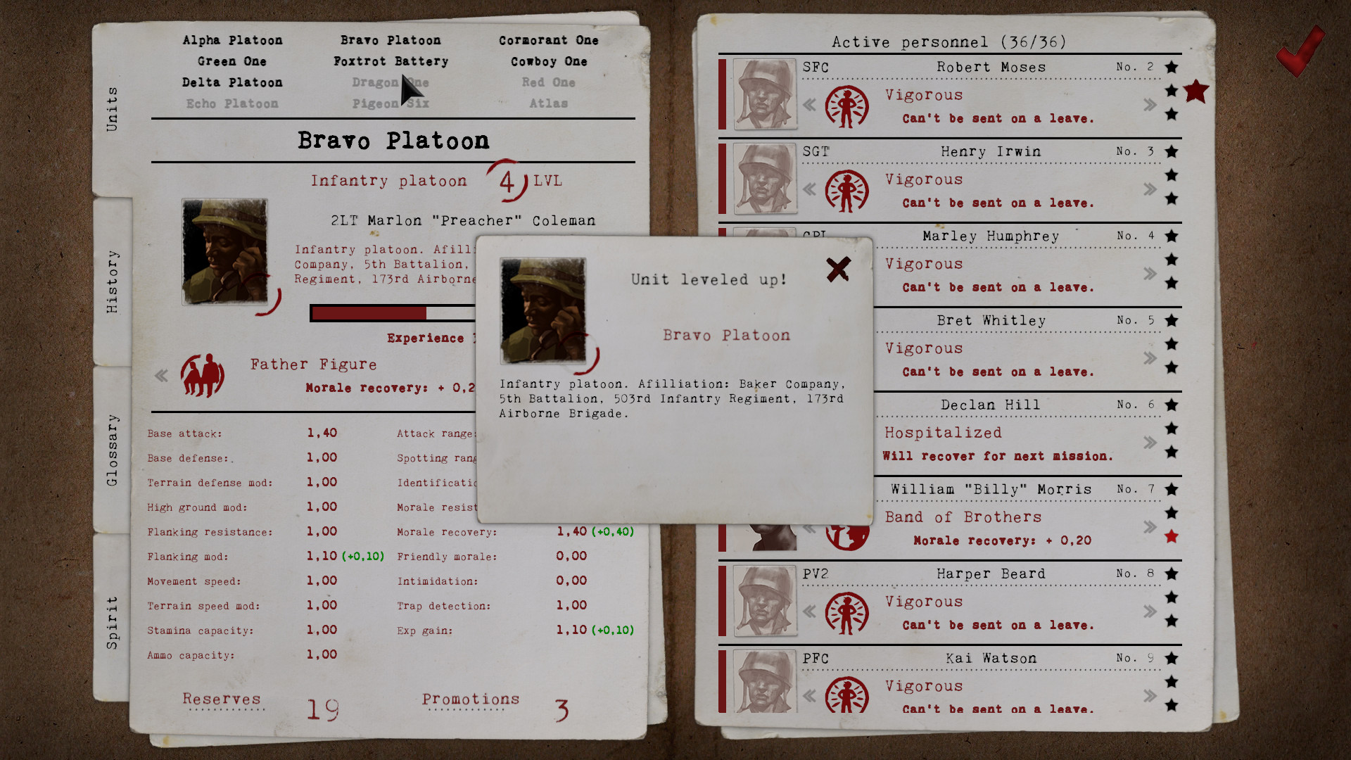Radio Commander: Squad Management screenshot 3