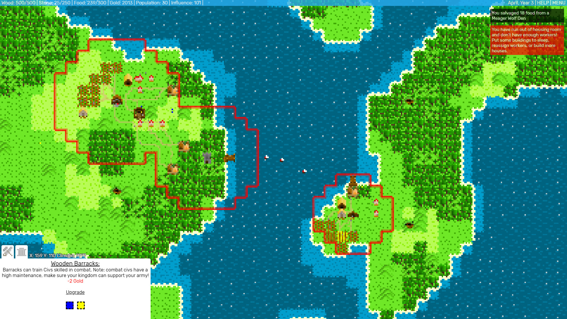 Civlands screenshot 2