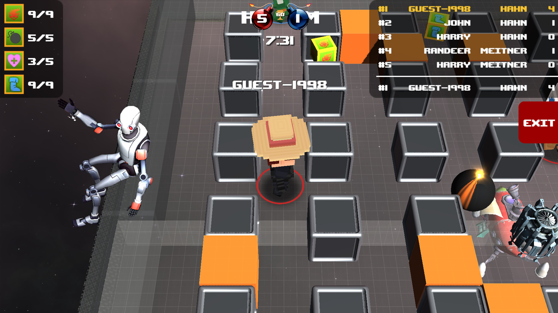 BOMBERX screenshot 1