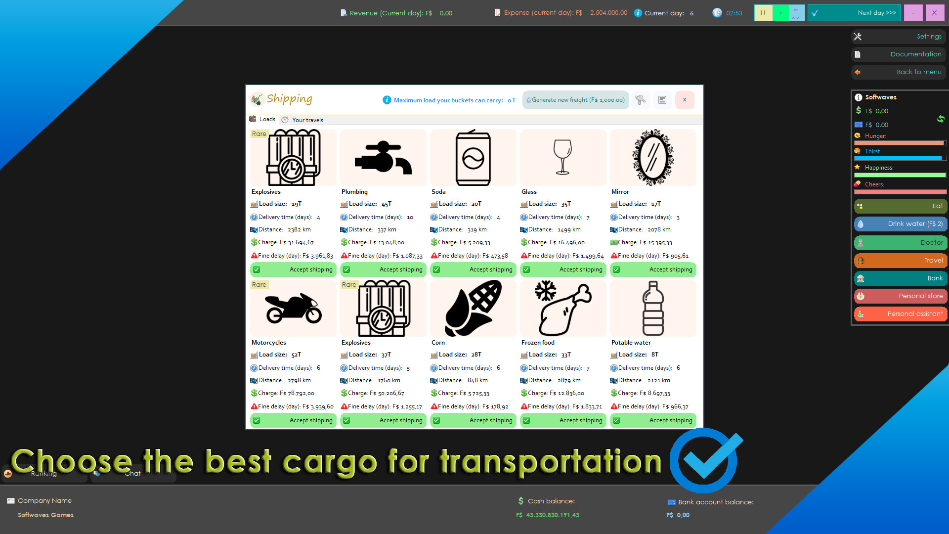 Freight Simulator  screenshot 1