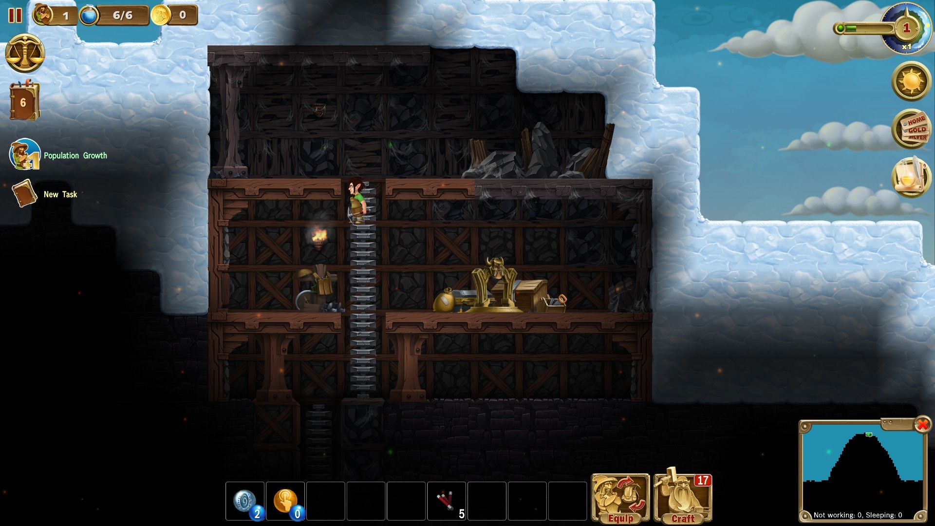Craft The World - Lonely Mountain screenshot 6
