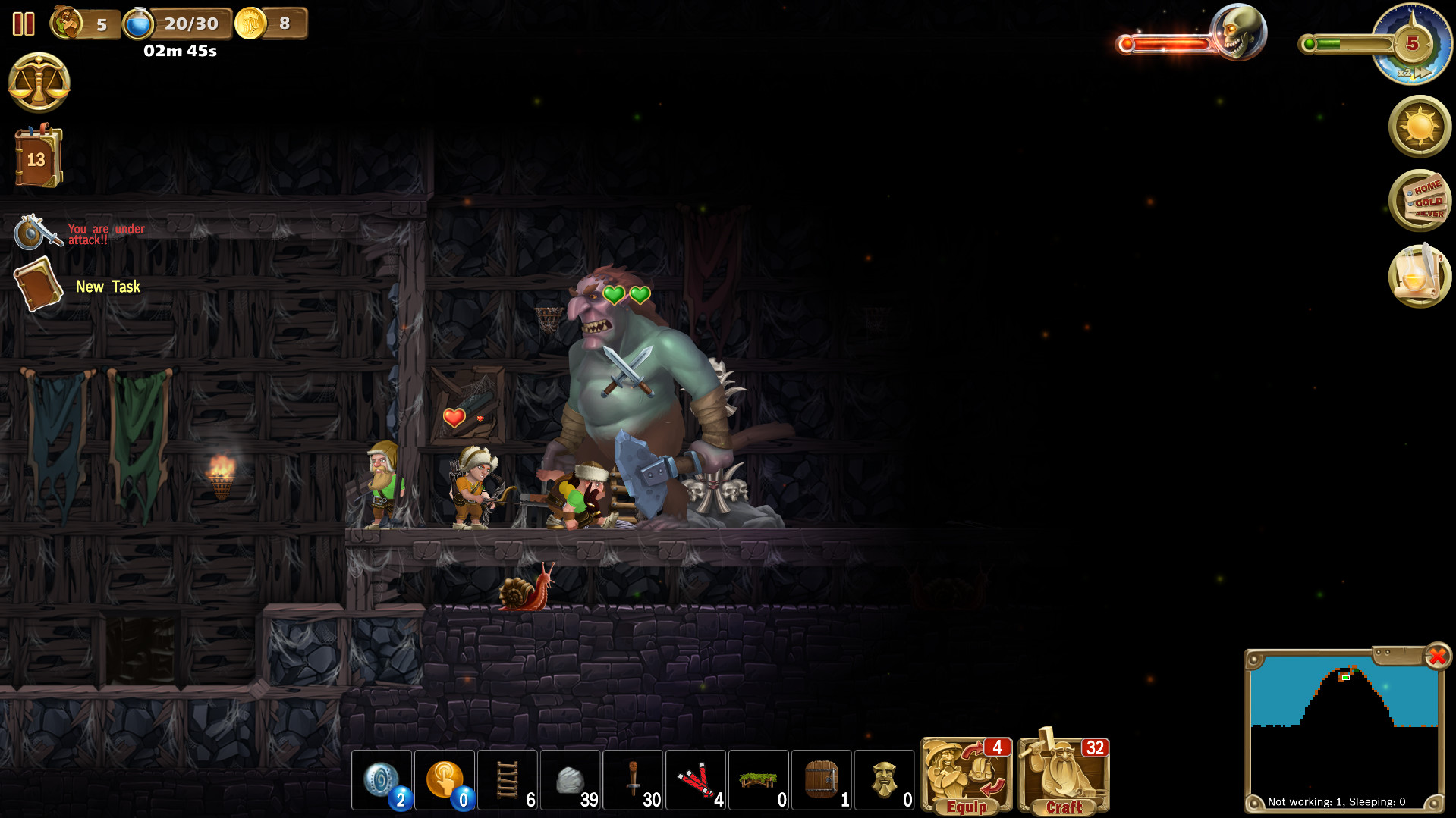 Craft The World - Lonely Mountain screenshot 5