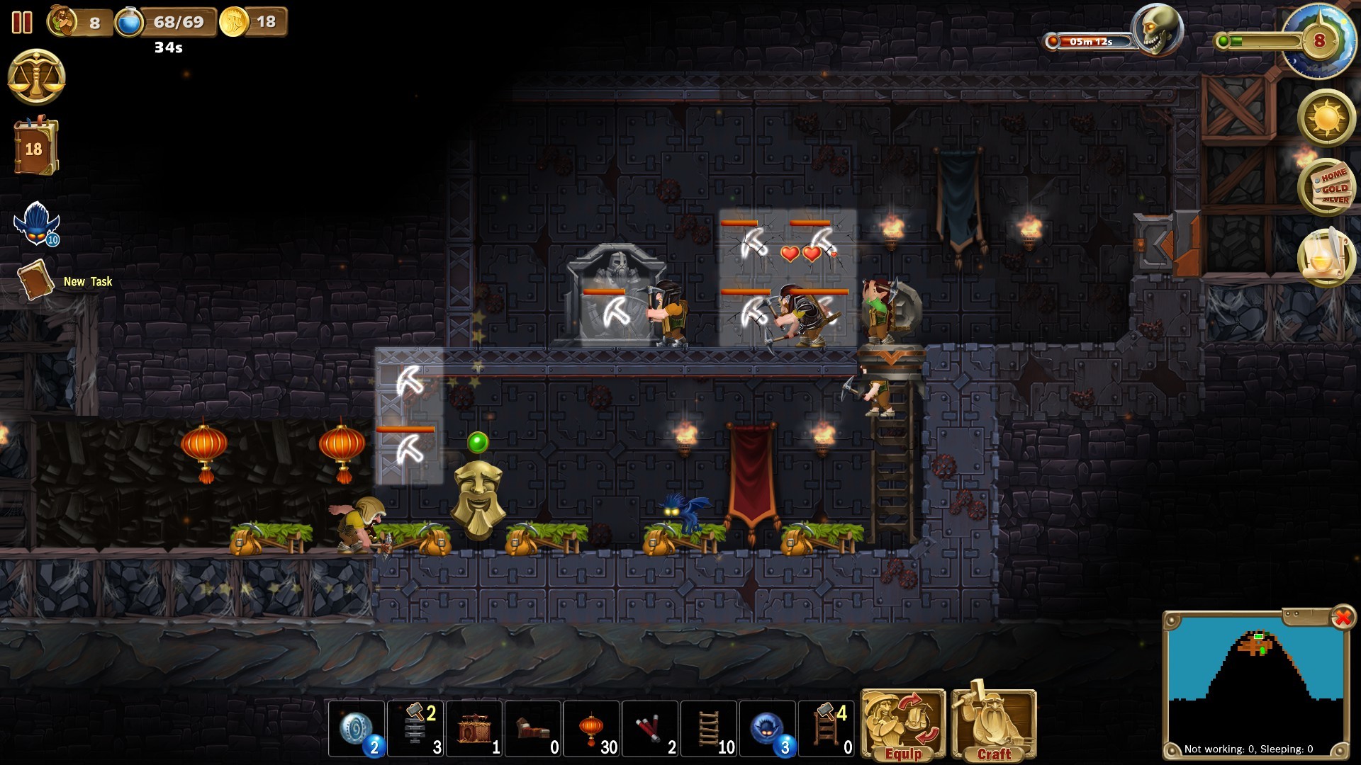 Craft The World - Lonely Mountain screenshot 3