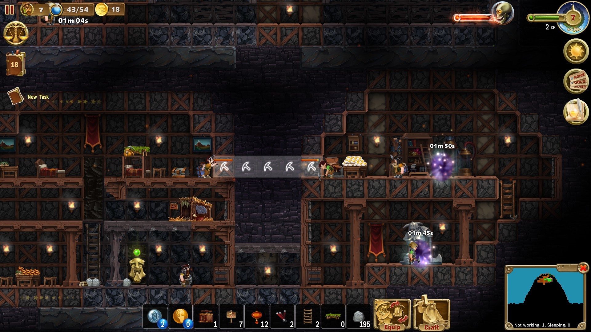 Craft The World - Lonely Mountain screenshot 7