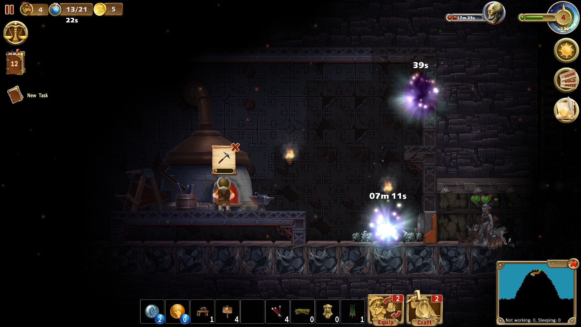 Craft The World - Lonely Mountain screenshot 8