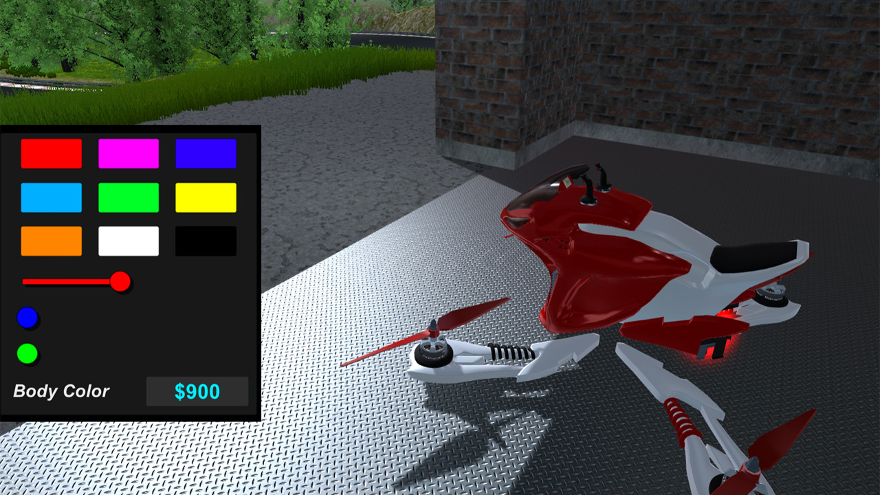 Multirotor Sim - Hoverbikes Experience screenshot 10