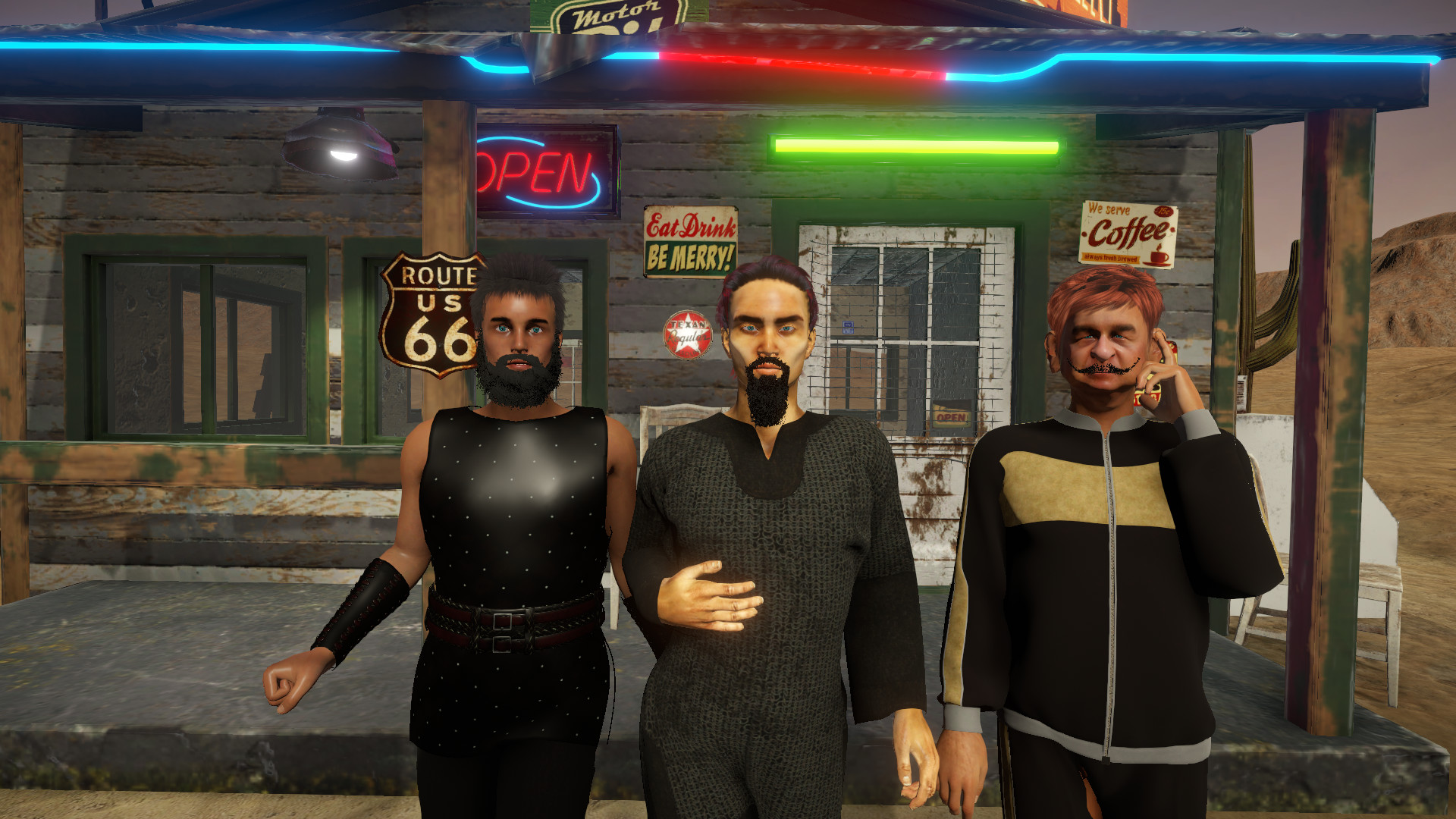 Beards for 3D Visual Novel Maker screenshot 1
