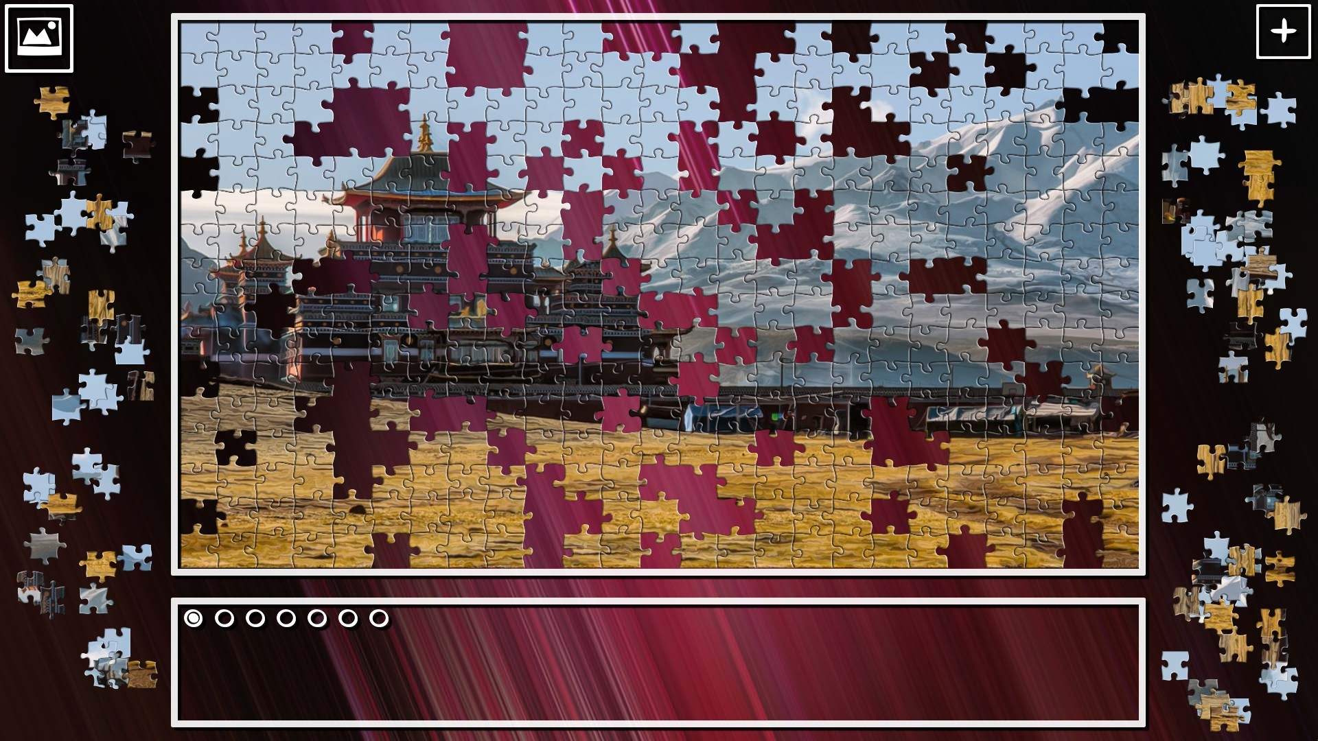 Super Jigsaw Puzzle: Generations - China Puzzles screenshot 3