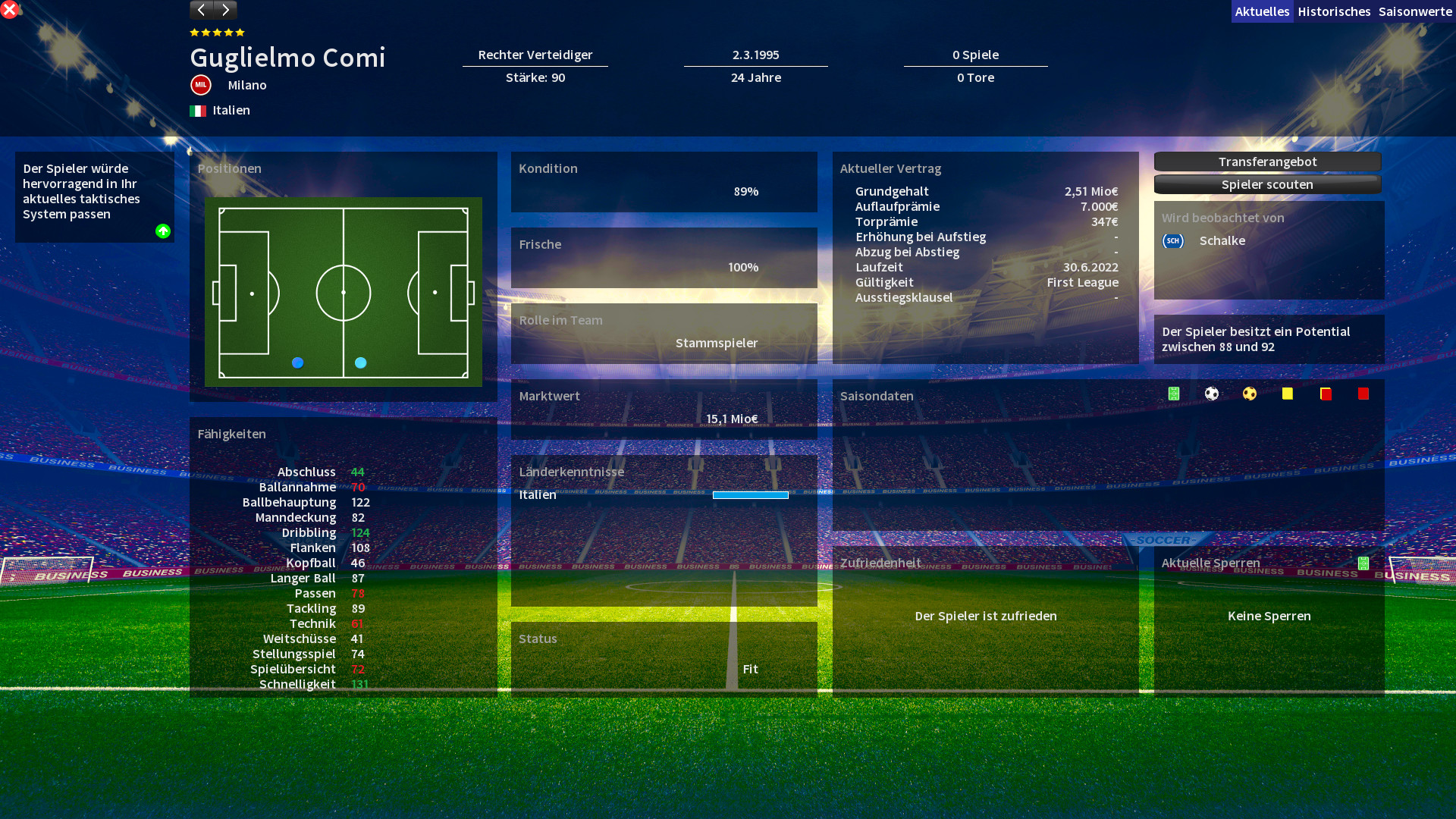Player's Eleven screenshot 6