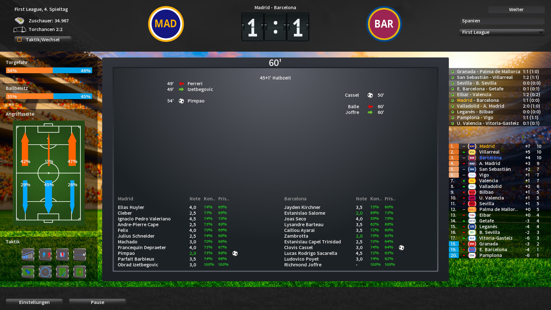 Player's Eleven screenshot 8