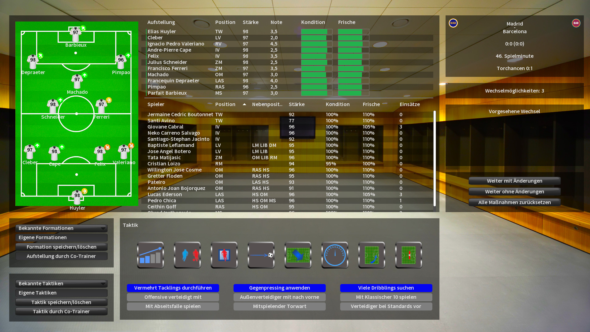 Player's Eleven screenshot 9