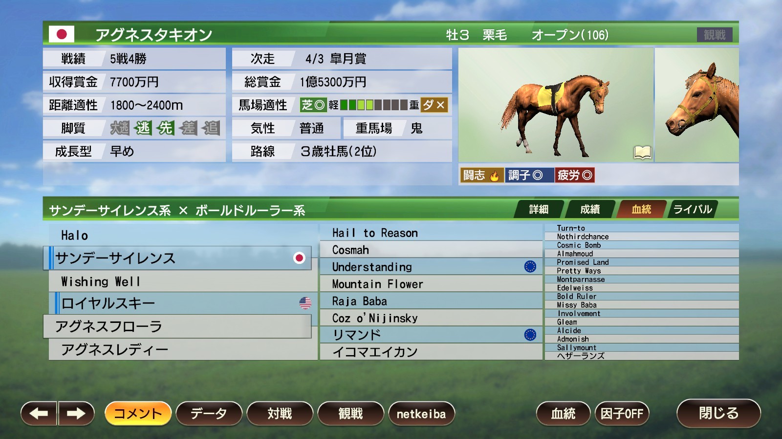 WP9 2020 究極の大器 購入権セット 全３頭 screenshot 3