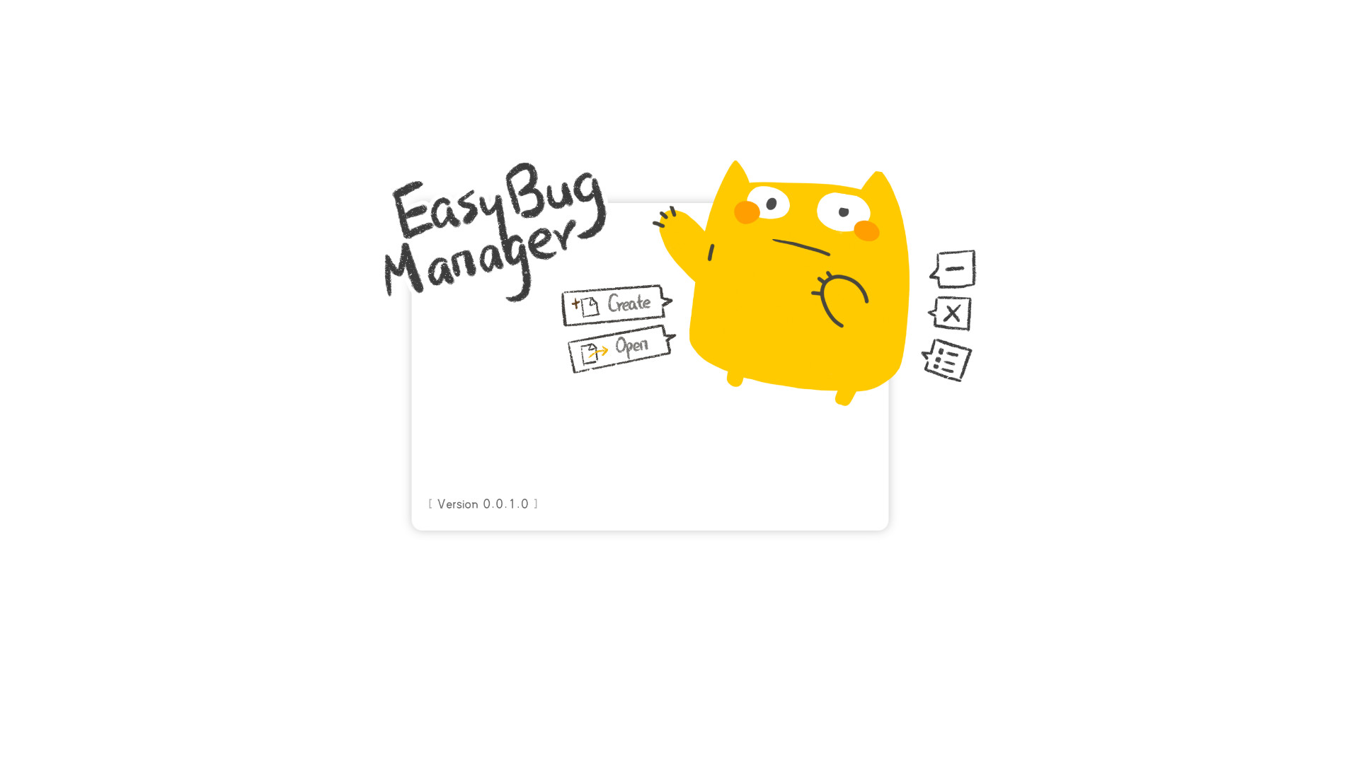 Easy Bug Manager - Cat Theme screenshot 1
