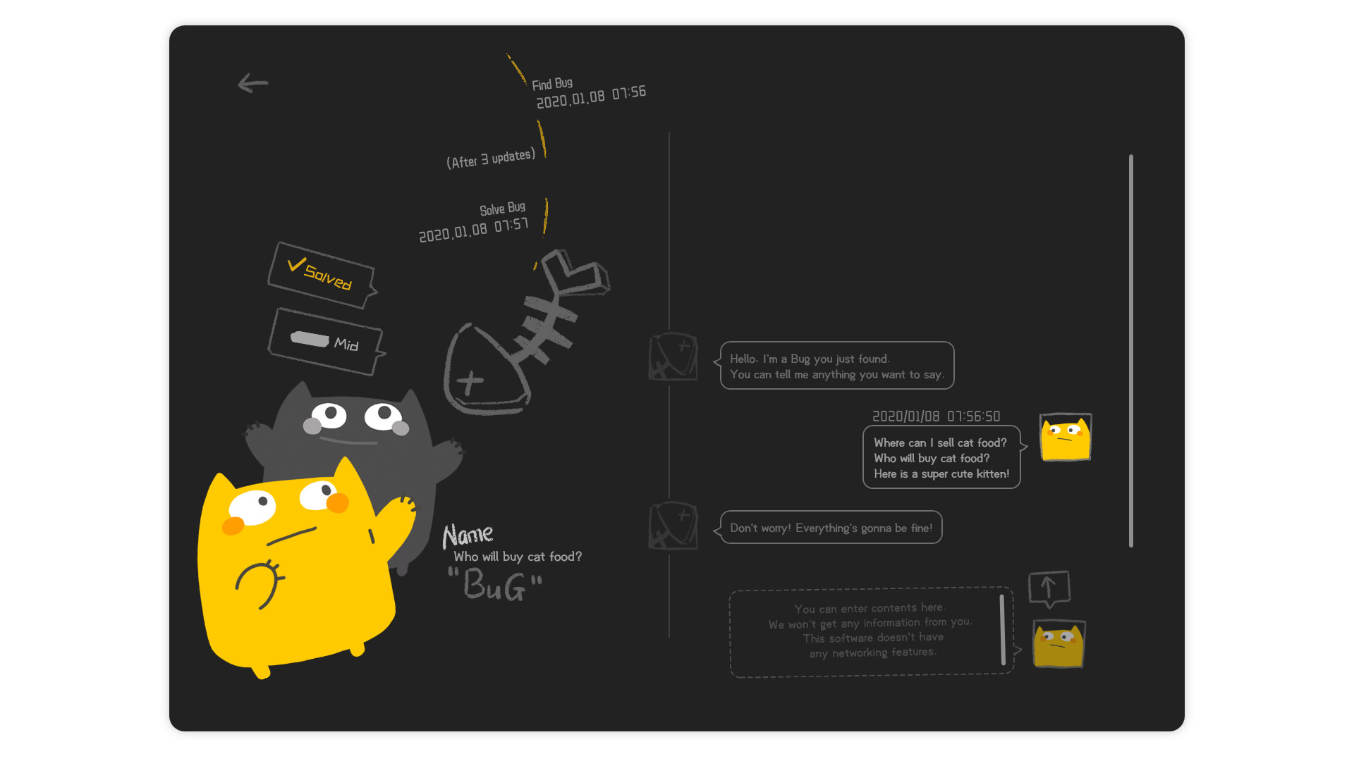 Easy Bug Manager - Cat Theme screenshot 10