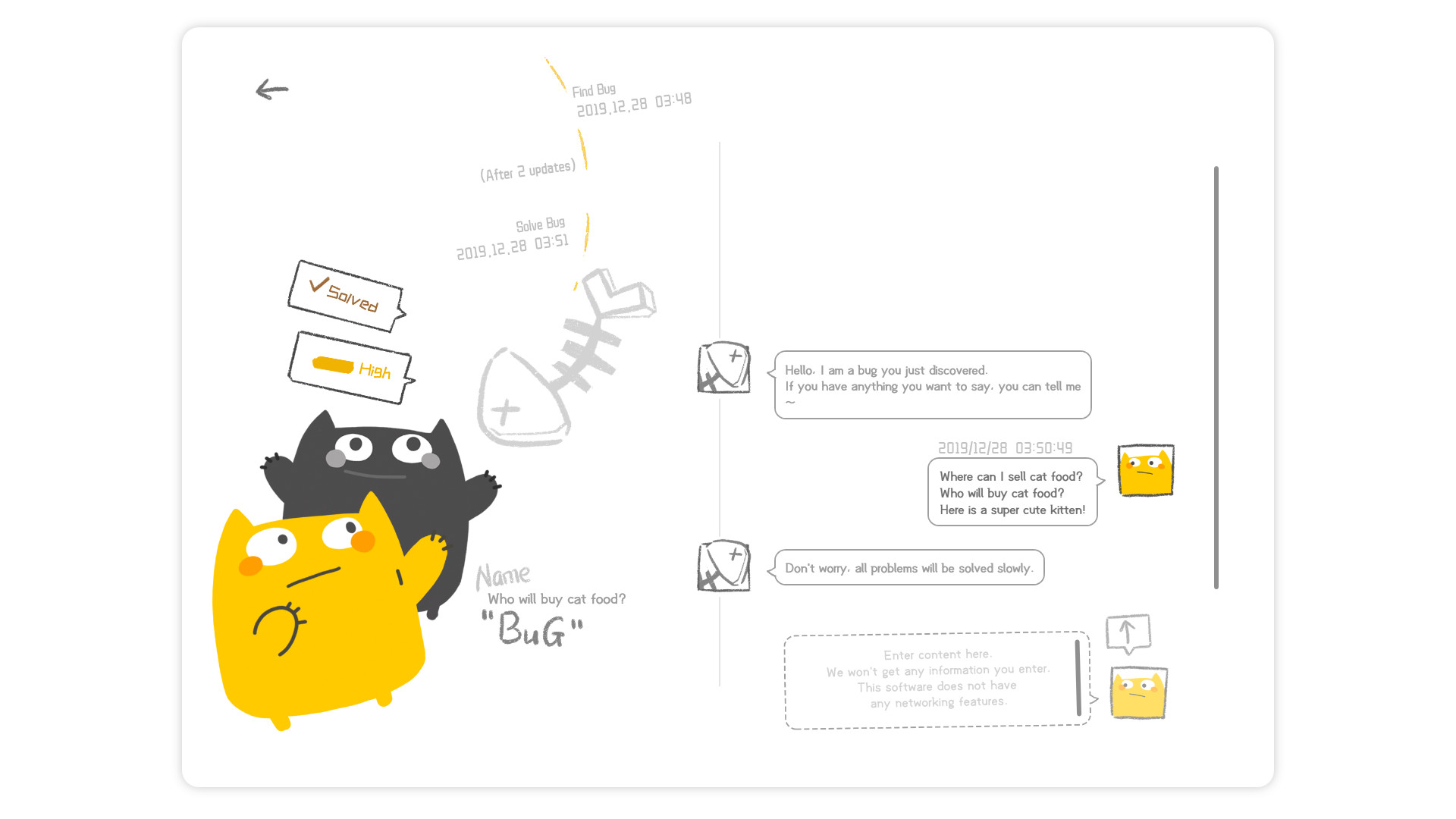 Easy Bug Manager - Cat Theme screenshot 4