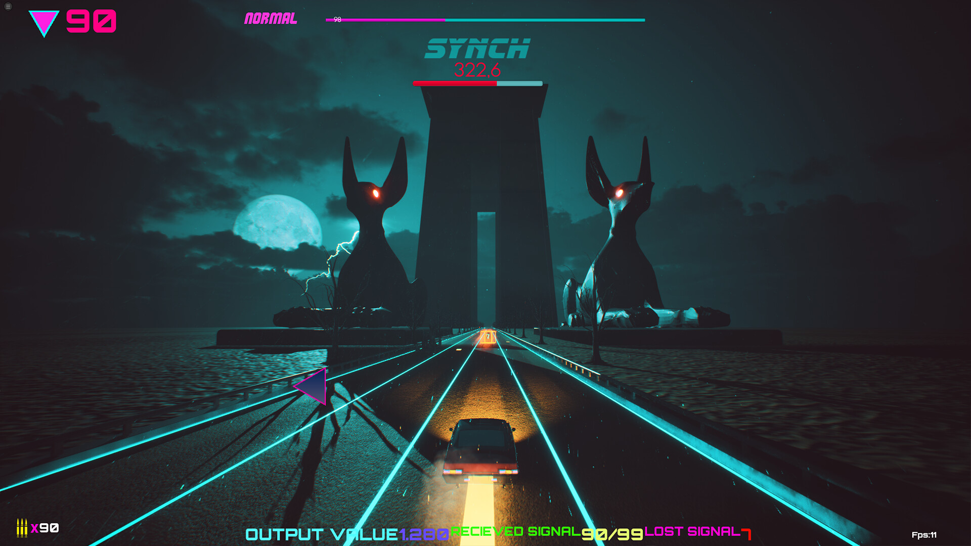 Rhythmic Retro Racer screenshot 8