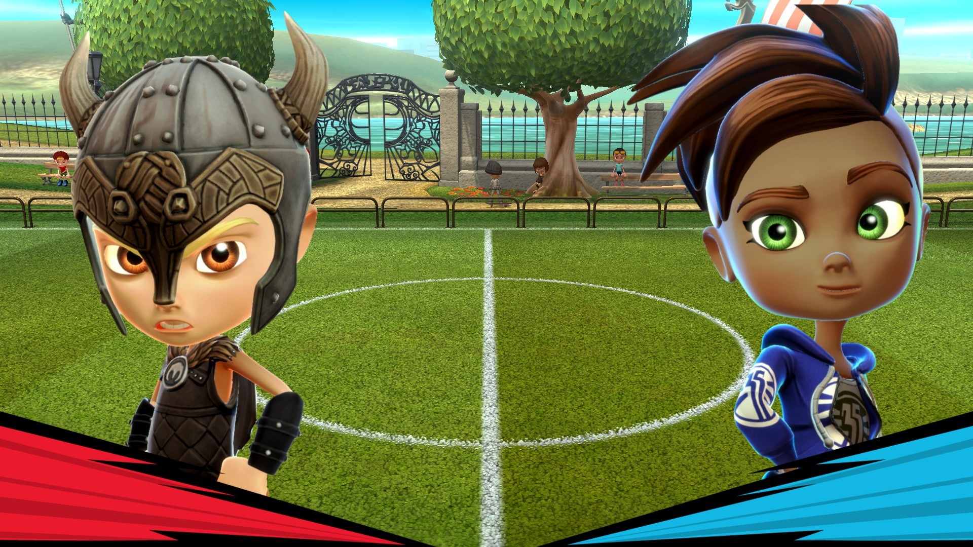 Super Kickers League: Vikings and Valkyries! screenshot 1