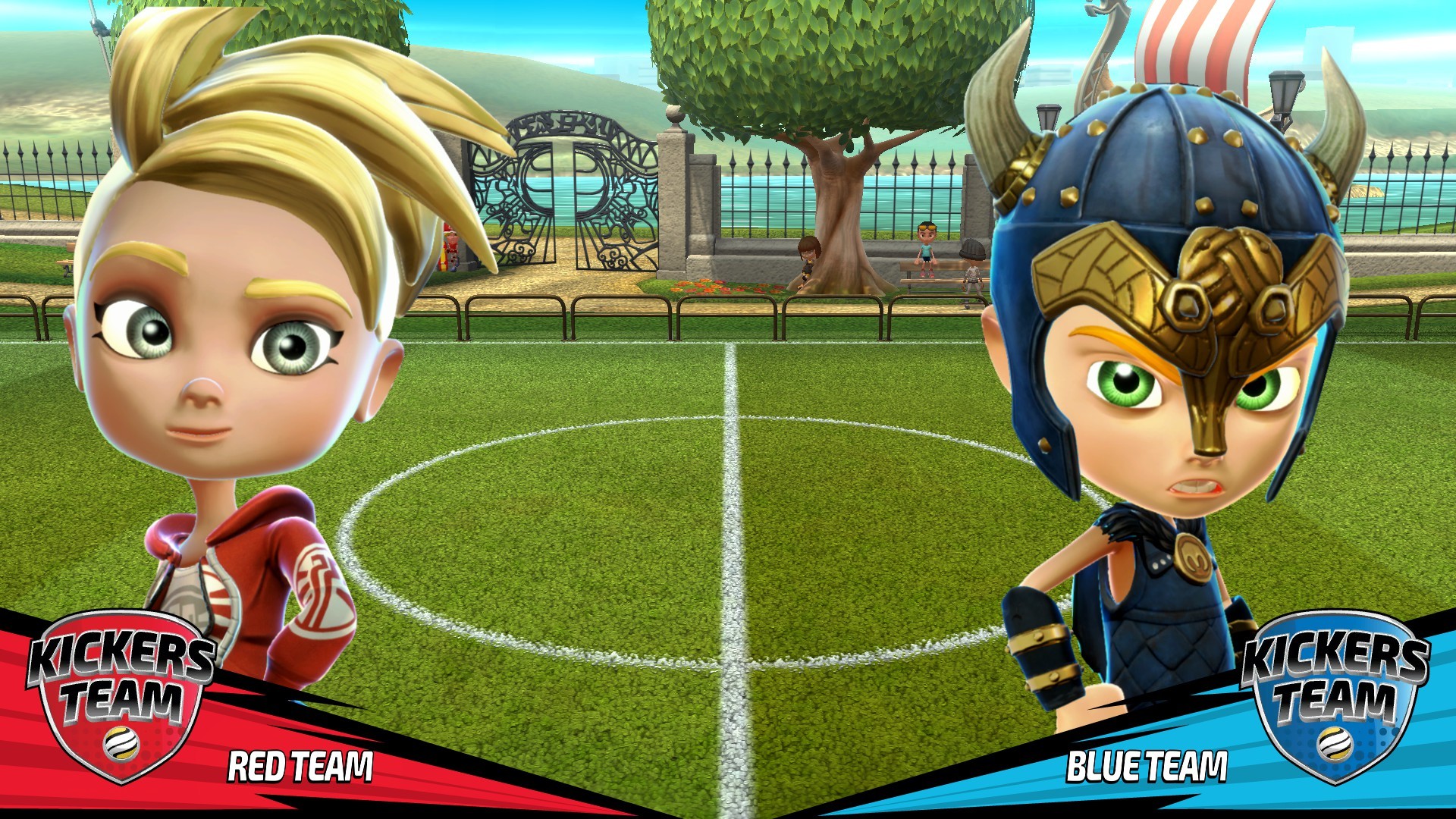 Super Kickers League: Vikings and Valkyries! screenshot 6