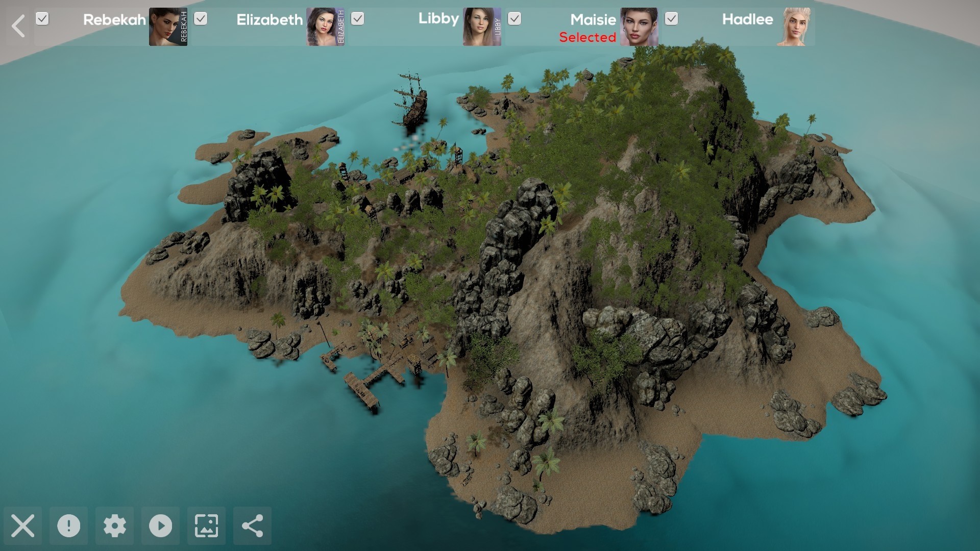 Pirates for 3D Visual Novel Maker screenshot 15