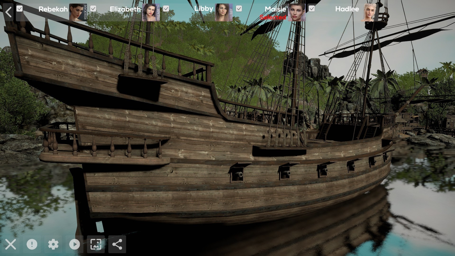 Pirates for 3D Visual Novel Maker screenshot 16
