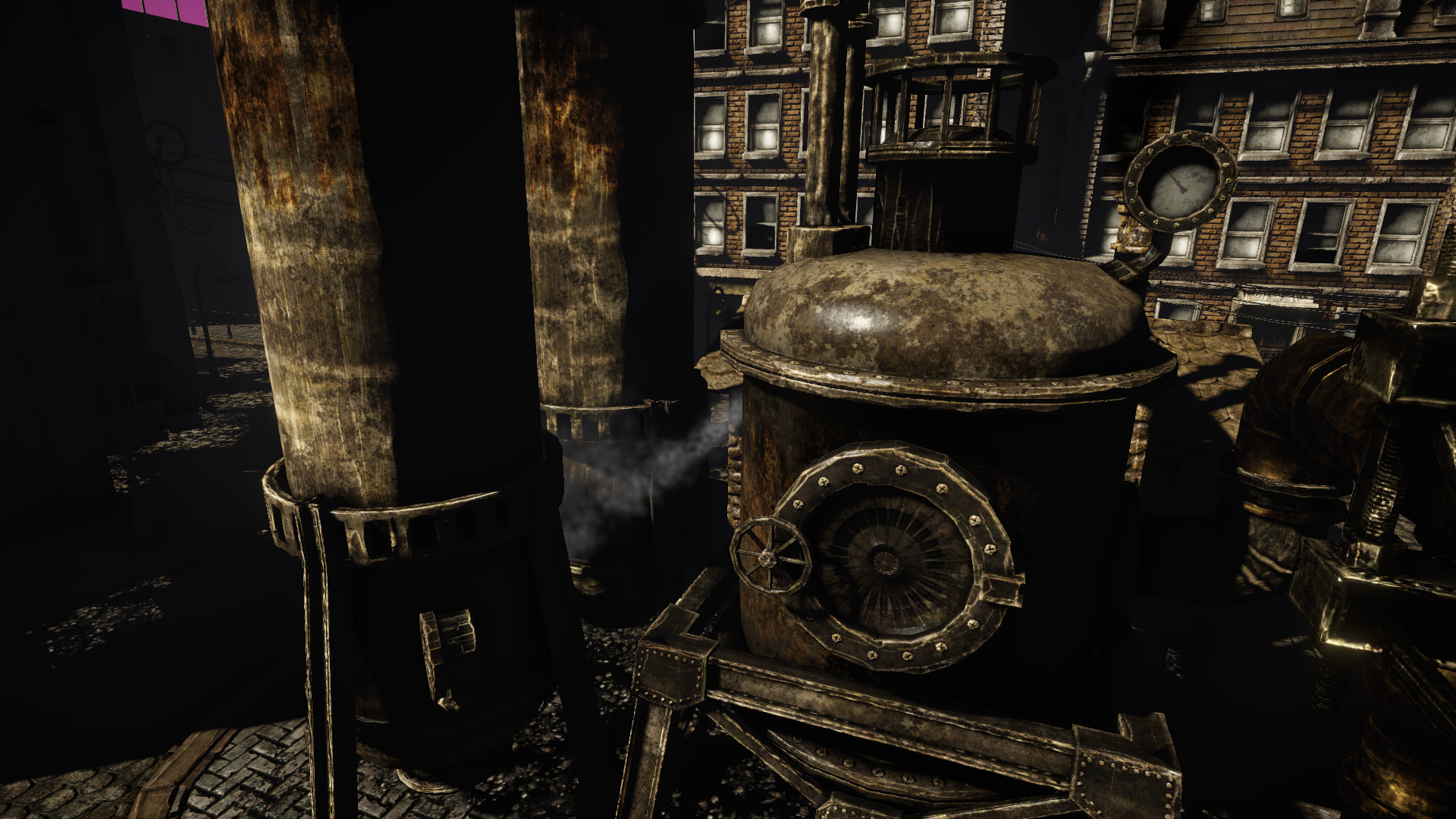 Steampunk for 3D Visual Novel Maker screenshot 2