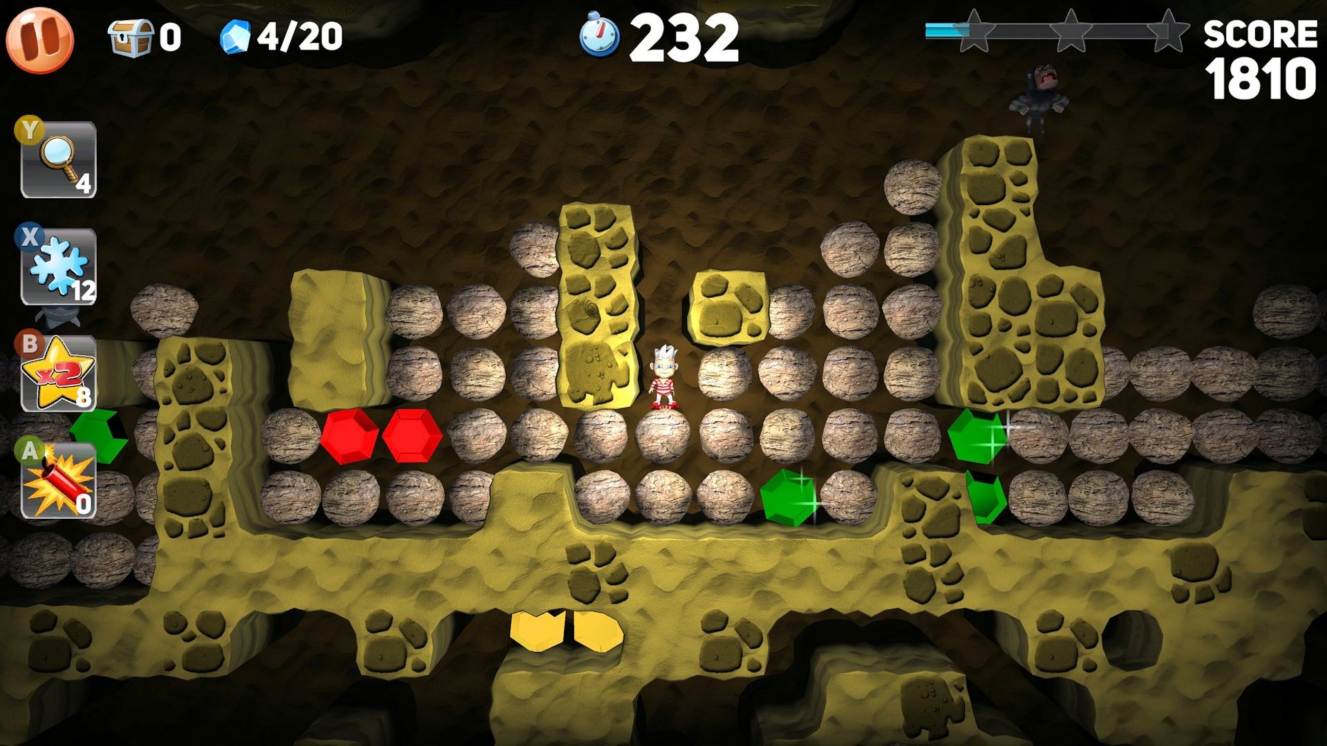 Boulder Dash Deluxe screenshot 1
