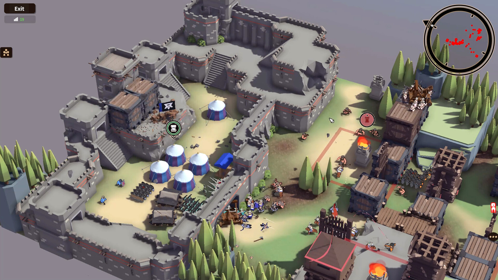 Extremely Realistic Siege Warfare Simulator screenshot 1