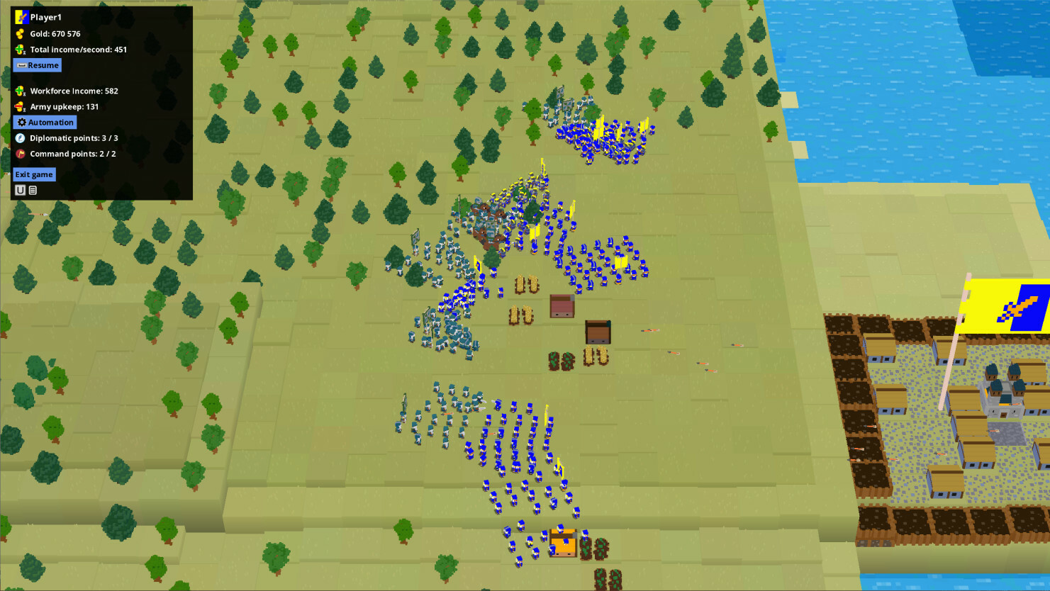 DSS war party screenshot 9