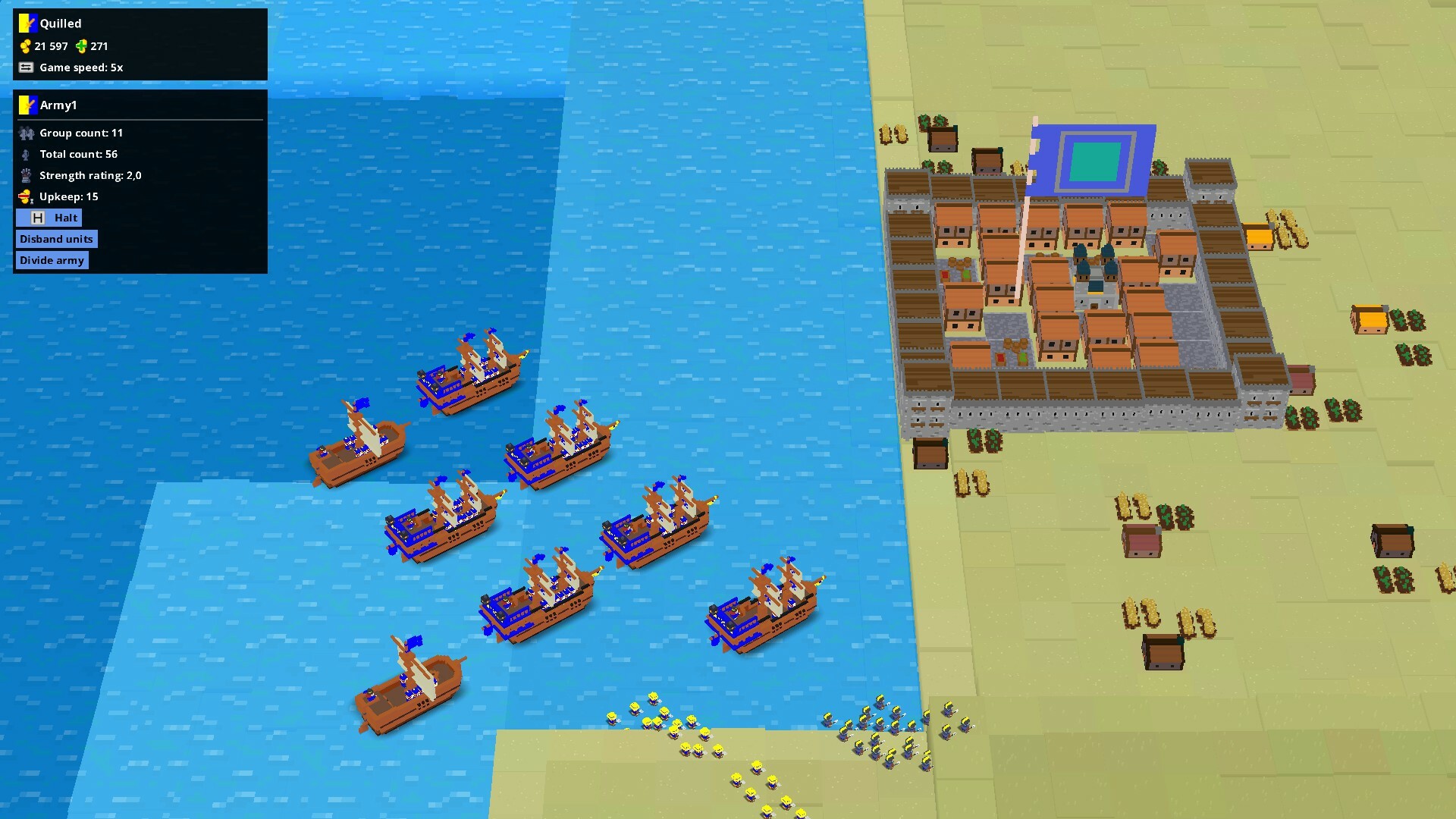 DSS war party screenshot 11