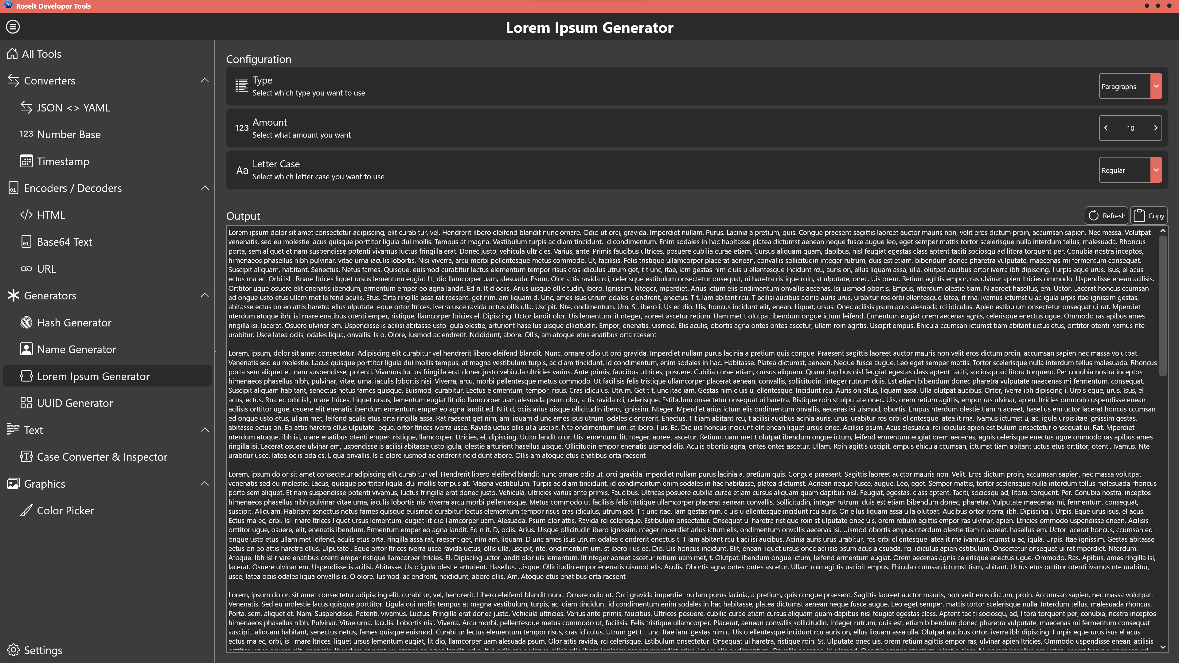 Roselt Developer Tools screenshot 13