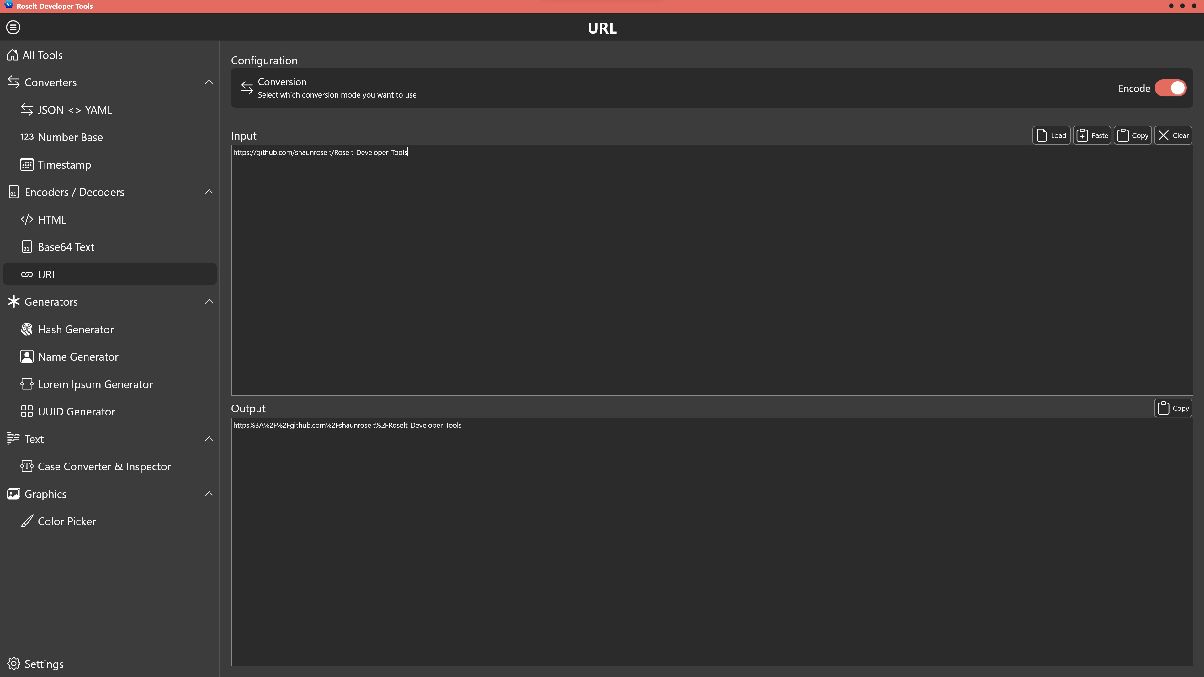 Roselt Developer Tools screenshot 3