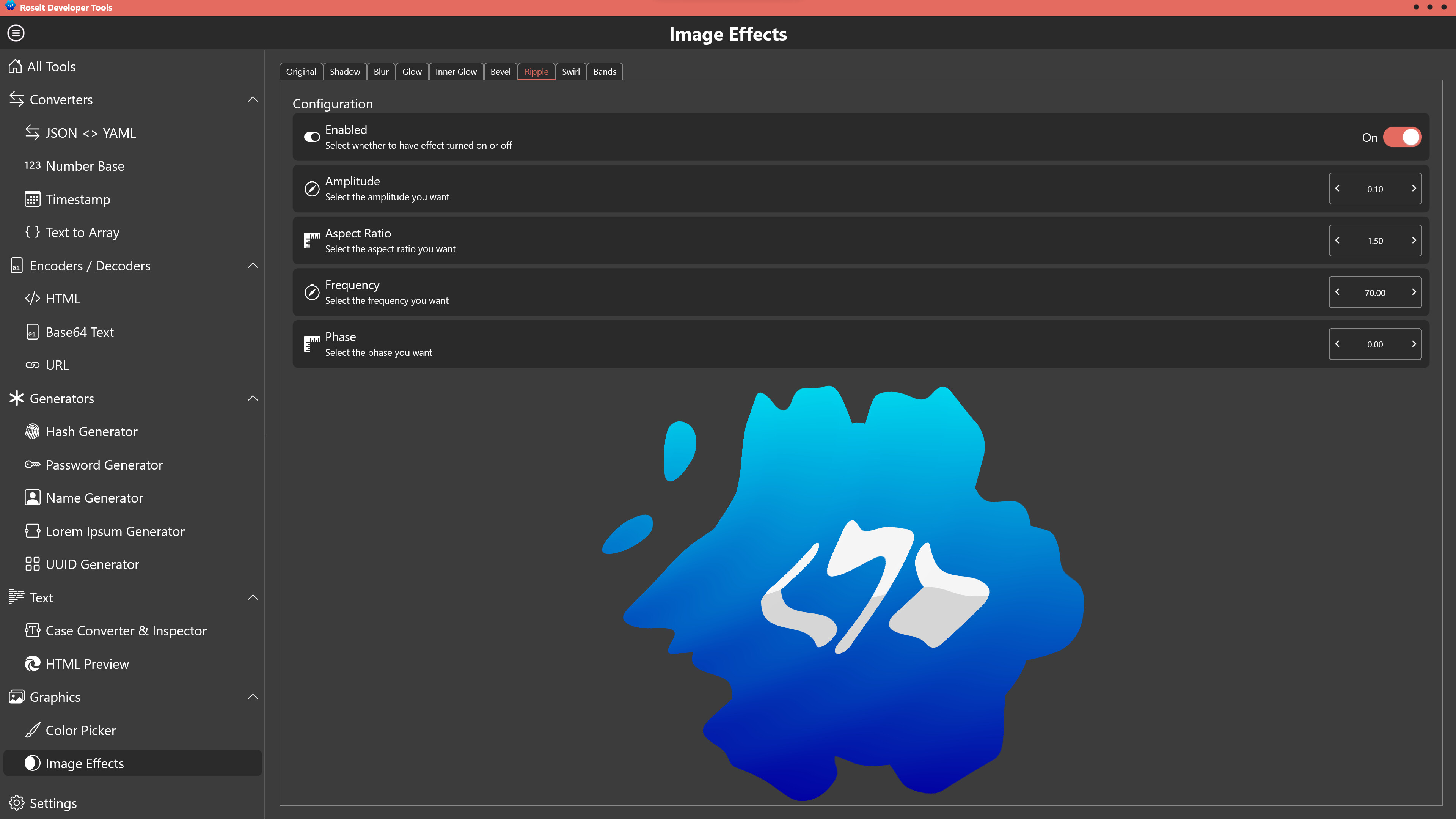 Roselt Developer Tools screenshot 15